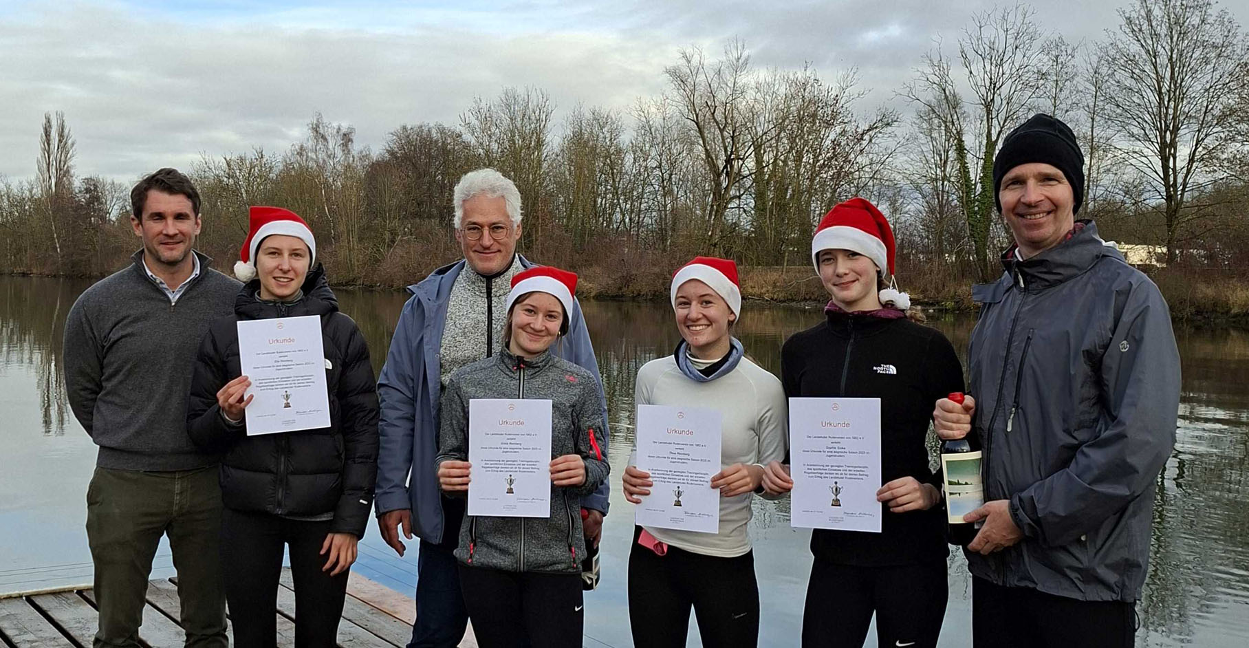 Nikolausrudern und Siegesfeier 